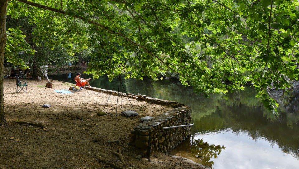 Praia Fluvial do Pego das Cancelas, Portugal